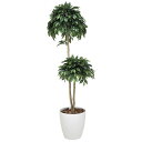 ベンジャミンダブル 1.6 168A300 W50×D50×H160cm【2024年版 人工観葉植物 光の楽園 造花 フェイク リビング 玄関 アートフラワー ...