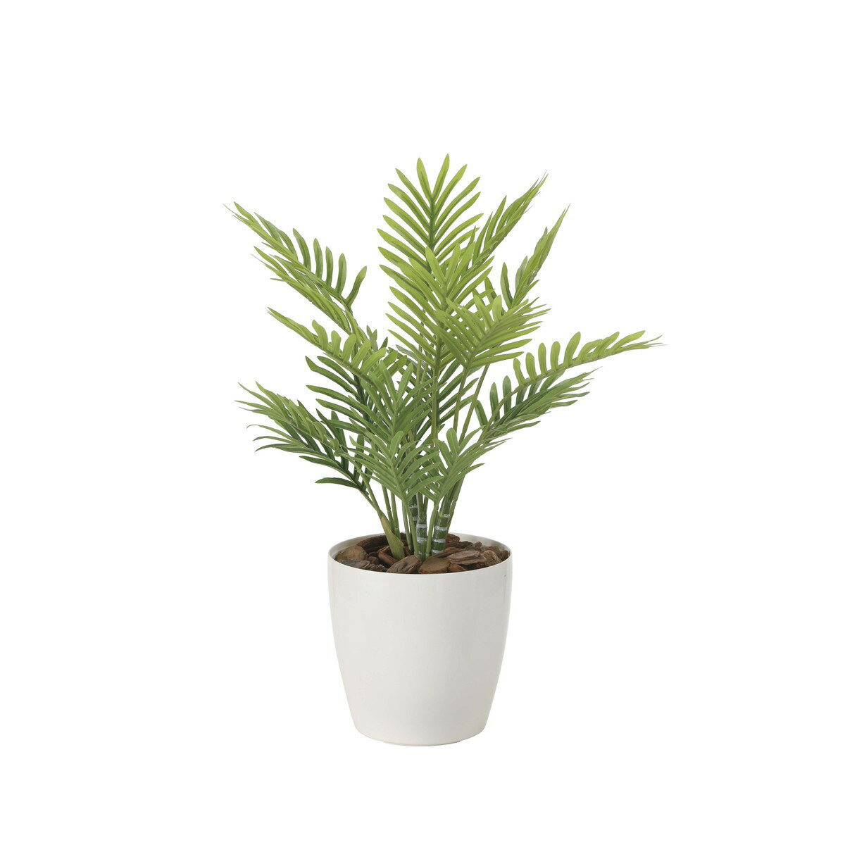 フレッシュパーム 2217A50 W32×D32×H48cm【2024年版 人工観葉植物 光の楽園 造花 フェイク リビング 玄関 アートフラワー インテリアグリーン】