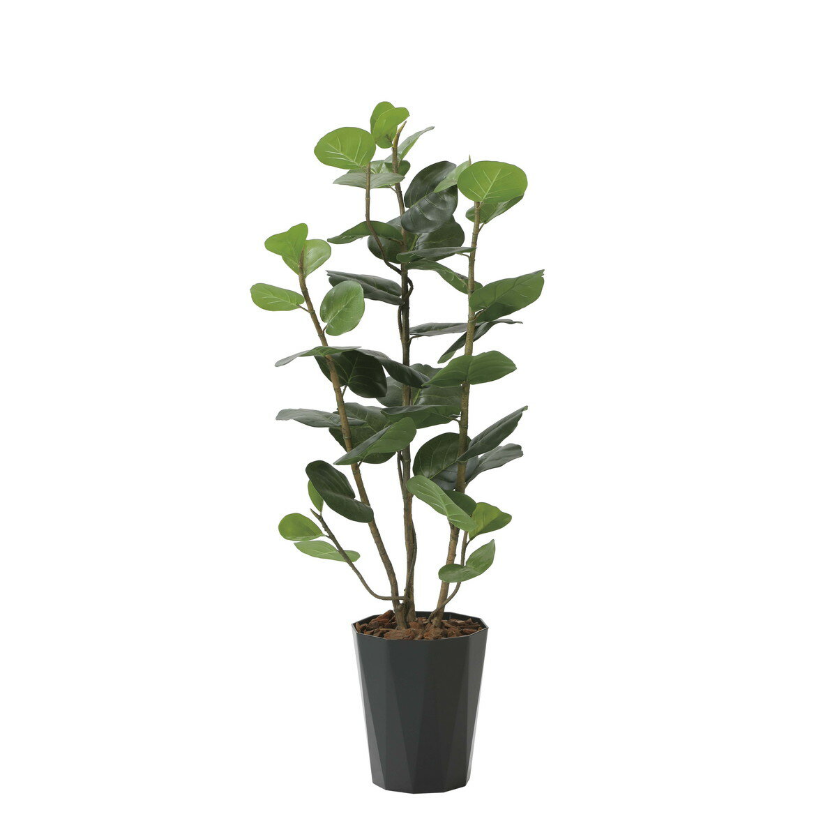 シーグレープDX1.25 2243A240 W45×D45×H125cm【2024年版 人工観葉植物 光の楽園 造花 フェイク リビング 玄関 アートフラワー インテリアグリーン】