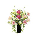 リリアル 2361A280 W65×D42×H77cm【2024年版 人工観葉植物 光の楽園 造花 フェイク リビング 玄関 アートフラワー インテリアグリーン】