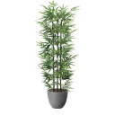 ナチュラル黒竹1.6 2504A420 W70×D65×H160cm【2024年版 人工観葉植物 光の楽園 造花 フェイク リビング 玄関 アートフラワー イン...