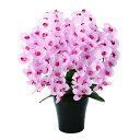 プレミアム胡蝶蘭7本立P 656A250 W55×D50×H75cm【2024年版 人工観葉植物 光の楽園 造花 フェイク リビング 玄関 アートフラワー イン...