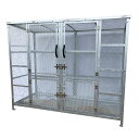 【法人宛専用】ジャンボメッシュST-3000(ST3000) メーカー組立品 W225×D90×H180cm 3400L 45Lごみ袋約76個【配送先名に会社名...