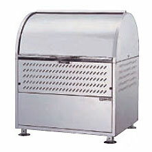 【法人宛専用】クリーンストッカー CKM-900 ステンレス製 W90×D75×H106cm 550L 45Lごみ袋約12個 約8世帯【組立式 業務用大型ゴミ箱 ゴミステーション 屋外 大容量 アパート マンション 町内会 自治会 飲食店 カラス 猫 ゴミ収集所 ゴミストッカー ダイケン】