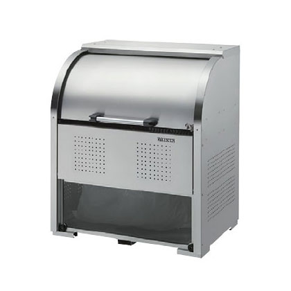 【法人宛専用】クリーンストッカー CKS-1007-A ステンレス製 W100×D75×H116cm 600L 45Lごみ袋約13個 約8世帯【組立式 業務用大型ゴミ箱 ゴミステーション 屋外 大容量 アパート マンション 町内会 自治会 飲食店 カラス 猫 ゴミ収集所 ゴミストッカー ダイケン】