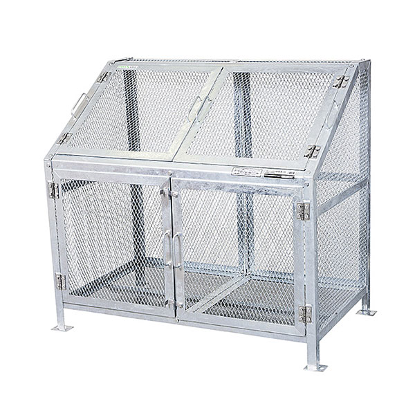 KDB-1200N メッシュごみ収集庫120 W125×D76×H112cm 600L サイズ容量約800L 45Lごみ袋約13個 約8世帯【..
