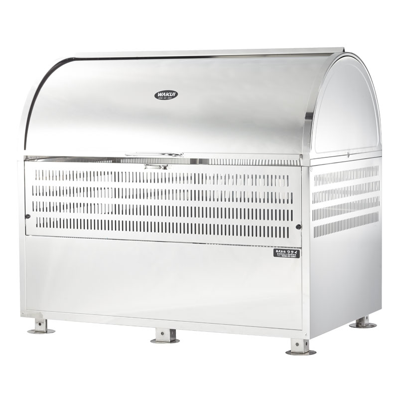 環境ステーションWS-1200 一体型 W120×D75×H106cm 容量約770L 45Lゴミ袋約14個 約9世帯【業務用大型ゴミ箱 ゴミステーション屋外 大容量 アパート マンション 町内会 自治会 カラス 猫 対策 ゴミストッカー】