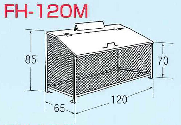 【完成品】ゴミBOX FH-120M ステンレ...の紹介画像2