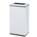 リサイクル トラッシュ Bライン 一般用小型タイプ 一般ゴミ用 シルバーメタリック OSL-54 容量約24L 幅329×奥行240×高さ600mm 【中容器付き スチール製ボディ 業務用分別ゴミ箱 給湯室 ビル オフィス 事務所 ぶんぶく】(3)