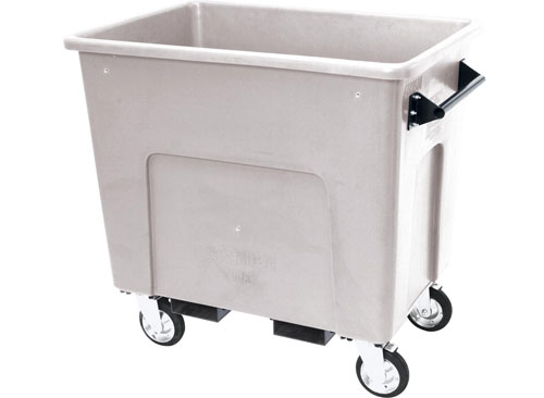 【セキスイ】大型ダストカート#400 キャスター付き/ハンドル付き 400L 45Lごみ袋×約8個分【分別ゴミ箱 ゴミ回収カート ゴミ収集 ゴミ搬送 蓋無し ゴミ運搬 プラスチック製 積水】