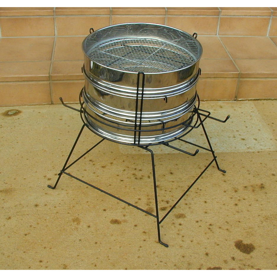 らくらく土フルイスタンドBセット(フルイ付)129【ガーデン ガーデニング 園芸用品 農業 家庭菜園 花 庭..