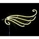 2Dモチーフ アクロウィング 電球色 L2DM326-D【コロナ産業 イルミネーション モチーフ LED 照明 ライト ガーデン装飾】