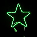 2Dモチーフ スター45 緑 L2DM515-G【コロナ産業 イルミネーション モチーフ LED 照明 ライト ガーデン装飾 スター 星】