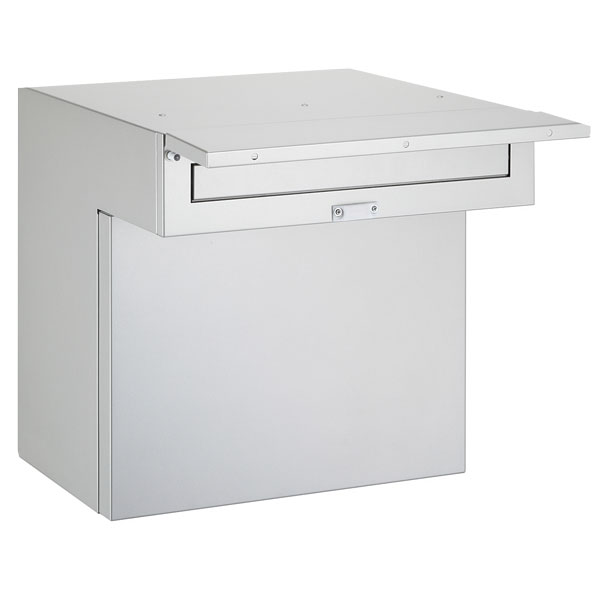 郵便ポスト UNIT POST(ユニットポスト) PU-0204 幅39cm×奥行44.57cm×高さ39cm【ダイヤル錠 鍵付き 埋込式 郵便ポスト メールボックス 宅配 デザイン メール便 オシャレ 丸三タカギ】