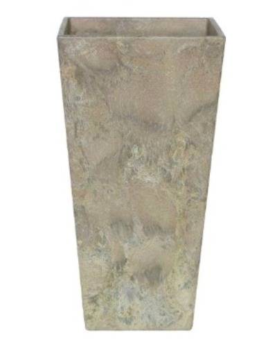 アートストーン トールスクエアー ベージュ 35×70cm 3個セット AS-110902 8711355395308【ガーデン プランター ポット 鉢 おしゃれ 庭 店舗 園芸 インテリア エクステリア グリーンポット】