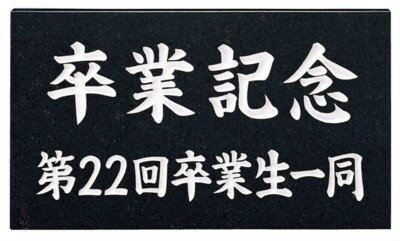 天然石 館銘板・商業サイン AZ-15 黒ミカゲ.【天然石表札 表札 天然石 オーダーメイド表札 表札オーダーメイド オーダーメイド天然石表札 天然石表札オーダーメイド】