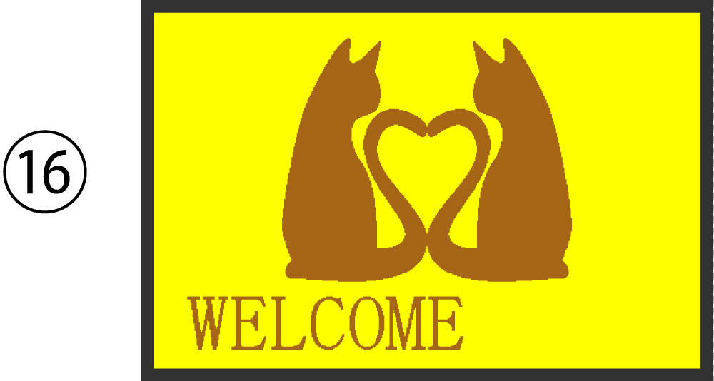 փ}bg WELCOME MAT 60~90cm CAT No16 CXgEJ[FChEuEx[XJ[FCG[yϋv(10Nȏ) O   􂦂 ^ EFJ}bg Ɩpփ}bg fUC}bg Xܗp}bg L lR Lbgz