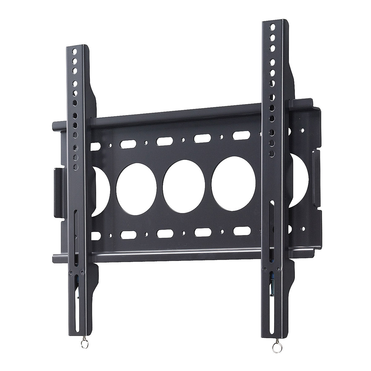 中型フラットディスプレイマウント・固定型 HWS-01M 幅48cm×奥行3.8cm×高さ45cm【ディスプレイマウント ディスプレイ 壁掛け 業務用 オフィス】