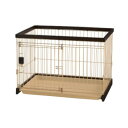 【個人宛配送可】木製お掃除簡単ペットサークル 90-60 87×61×H60cm【超小型犬 小型犬 体重目安8kg以下 犬 ペット サークル 木製 リッチェル】