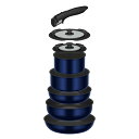 取っ手のとれる フライパン 8点セット KSE-8A【THERMOS 取っ手が取れる 鍋 フライパンセット】(3)