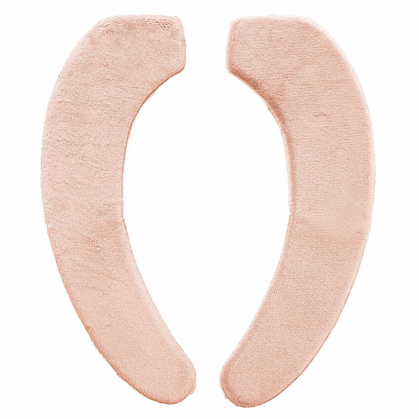 コクーン 便座クッション ピンク【貼る 便座カバー 洗える トイレ 厚手 吸着 節電】