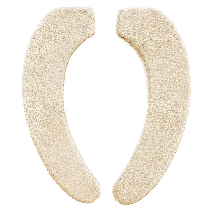 コクーン 便座クッション ベージュ【貼る 便座カバー 洗える トイレ 厚手 吸着 節電 冷え防止】