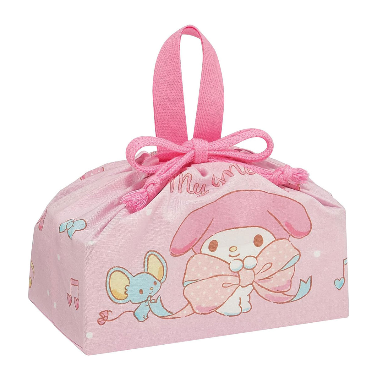 ランチ巾着 マイメロディ KB7【巾着袋 洗濯機OK 幼稚園 保育園 小学校】