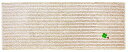 キッチンマット ナチュラルクローバー 45×120cm BE(ベージュ)【クローバーがアクセントナチュラルなキッチンマット】