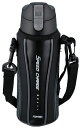 フォルテック・スピード 2WAYボトル 800ml BK(ブラック) FSR-6199【運動時の水分補給に!ステンレスボトル】