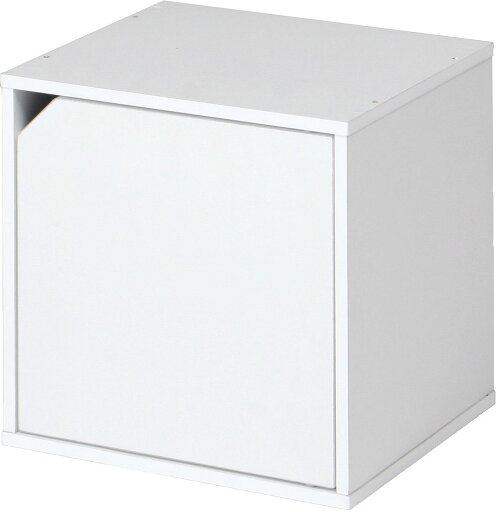キューブボックス CUBE BOX 扉付 ホワイト ( 収納ボックス ディスプレイラック 棚 )【自由な収納が楽しめるキューブボックス】 キューブボックス CUBE BOX 扉付 ホワイト ( 収納ボックス ディスプレイラック 棚 )【自由な収納が楽しめるキューブボックス】