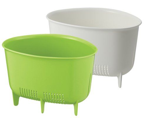 ポゼ 三角コーナー(大) W(ホワイト)【抗菌加工付きシンクの水切り三角コーナー】