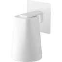 tower タワー フィルムフック マグネットタンブラー 200ml ホワイト 5487【フィルムフックで貼り付ける簡単設置!タンブラー】