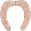 ぴたQ 吸着べんざシート もこふわ タフトスリム ピンク【便座シート 便座カバー 厚手 もこもこ 暖か ふわふわ 貼る】
