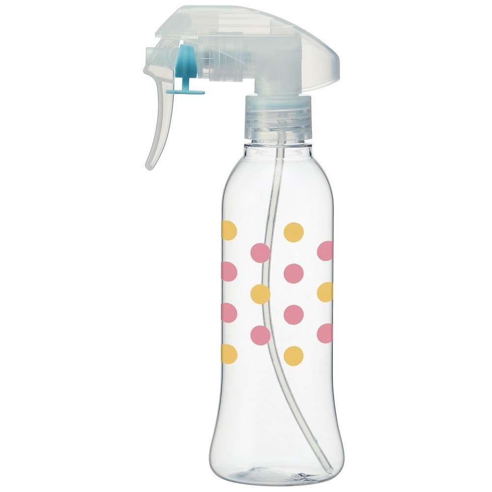 グリップ式 オイルスプレー 210ml 水玉ピンク KOSP2A【油引きスプレー】