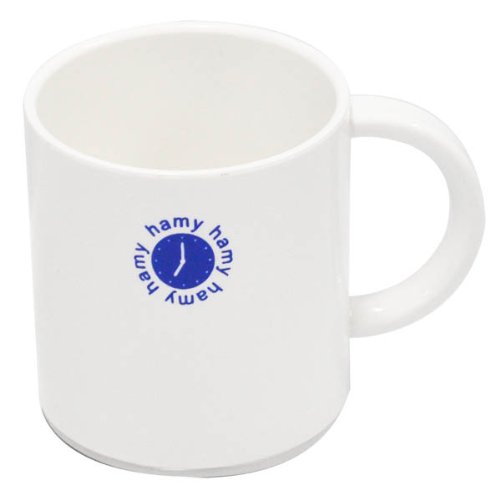 ハミーコップ ホワイト B-502 (コップ)【シンプルで使いやすい洗面コップ】