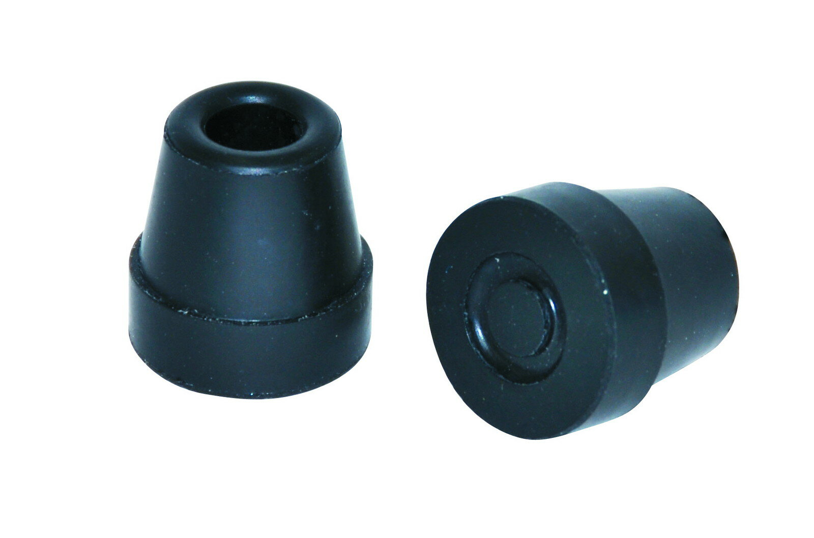 杖 ゴム 4点杖用 先ゴム 直径13mm用 黒 2個入り【マキテック製4点杖用 替えゴム】