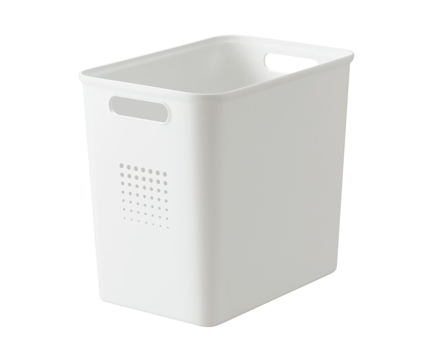 シューノ M 幅18×奥行26×高さ24cm ホワイト F-2620【収納ケース キッチン】