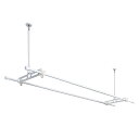 ドライ・ウェーブ 吊下型室内物干し(2個で1セット) TN6090 幅48cm×高さ60〜90cm【耐荷重16kg 吊下げ型 高さ調節機能付き 室内 屋内 洗濯...
