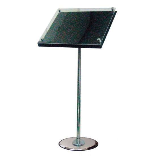 メニュースタンド9MG(アクリルカバー付) MN9MG-A【全体サイズW480×D300×H1066mm メニューボードサイズW460×H400mm いたずら防...