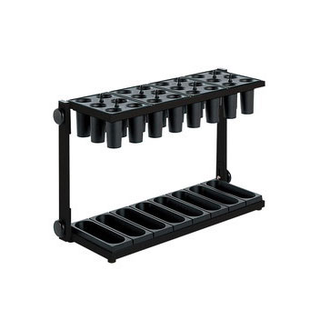 アーバン2(傘立) 24本立 W76.9×D25.7×H47.5cm UB2862248【折りたたみ式 折りたたみ傘も可能 業務用傘立て 鍵なし オフィスビル 図書館 病院 テラモト】