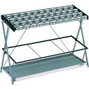 アンブラーPCX 44X(44本立) W129.5×D52.3×H86.5cm YA-77L-ID【折りたたみ式 マスターキー付き 説明パネル付き 鍵番号変更可 ダイヤルロック ダイヤル錠 業務用鍵付き傘立て 山崎産業】