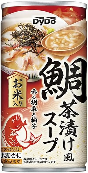 【ケース販売】ダイドー 鯛茶漬け風スープ 185gX30缶入
