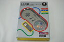 【訳アリ品】※新品未使用・パッケージダメージ有※ バッファロー レトロ調 usbゲームパッド 8ボタンsfcタイプ BSGP815GY