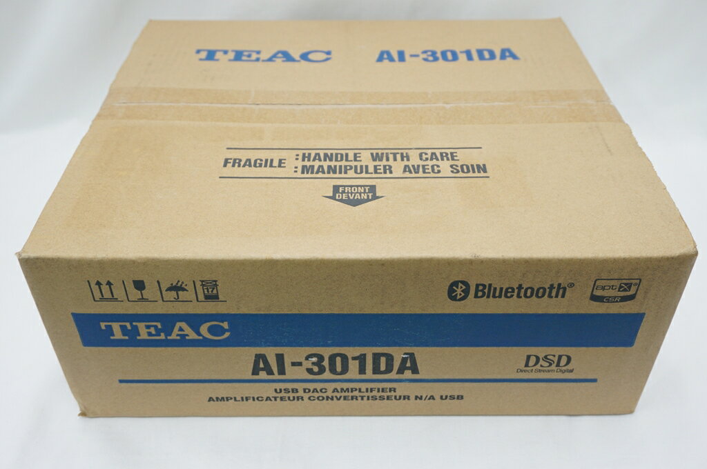 ※パッケージダメージ有※　【新品未開封】　AI-301DA-SP-B ティアック USB-DAC搭載プリメインアンプ TEAC スペシャルパッケージ AI301DASPBD