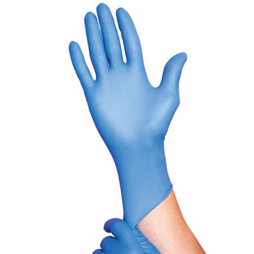 大一産業　ファーストニトリル手袋　200枚入　1箱　S・M・Lサイズ　ブルー　ラテックスフリー・パウダ..