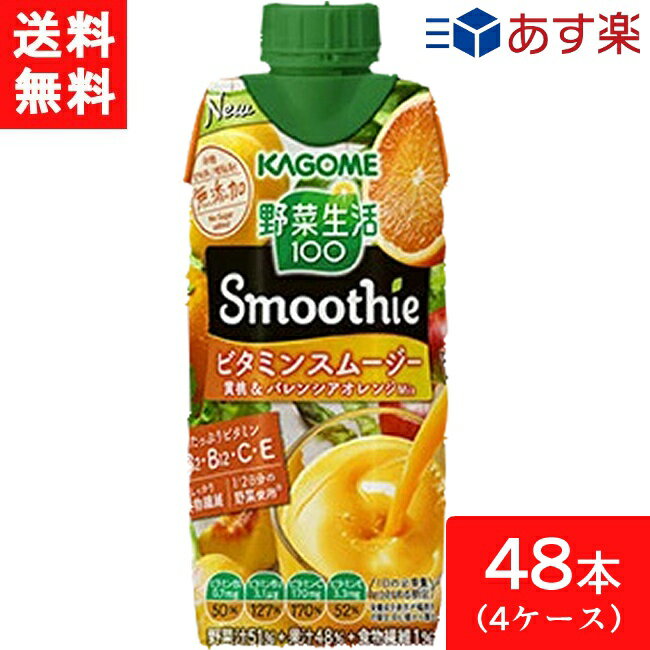  100 Smoothie ӥߥ󥹥ࡼ &Х󥷥Mix 330ml 48 4 ̵