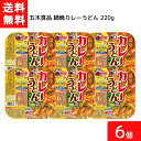 送料無料 五木食品 鍋焼カレーうどん 220g 6個 アルミ 鍋 インスタント 食材 うどん 生麺 五木食品 IH ガス対応 即席麺 常温保存 カレー
