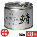 送料無料 伊藤食品 あいこちゃんプレミアム 鯖水煮 190g×48缶 (24缶×2ケース)