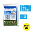 ウォーターコンテナバッグ 3枚入(ホース付)×3セット まとめ買い 和弘プラスチック工業