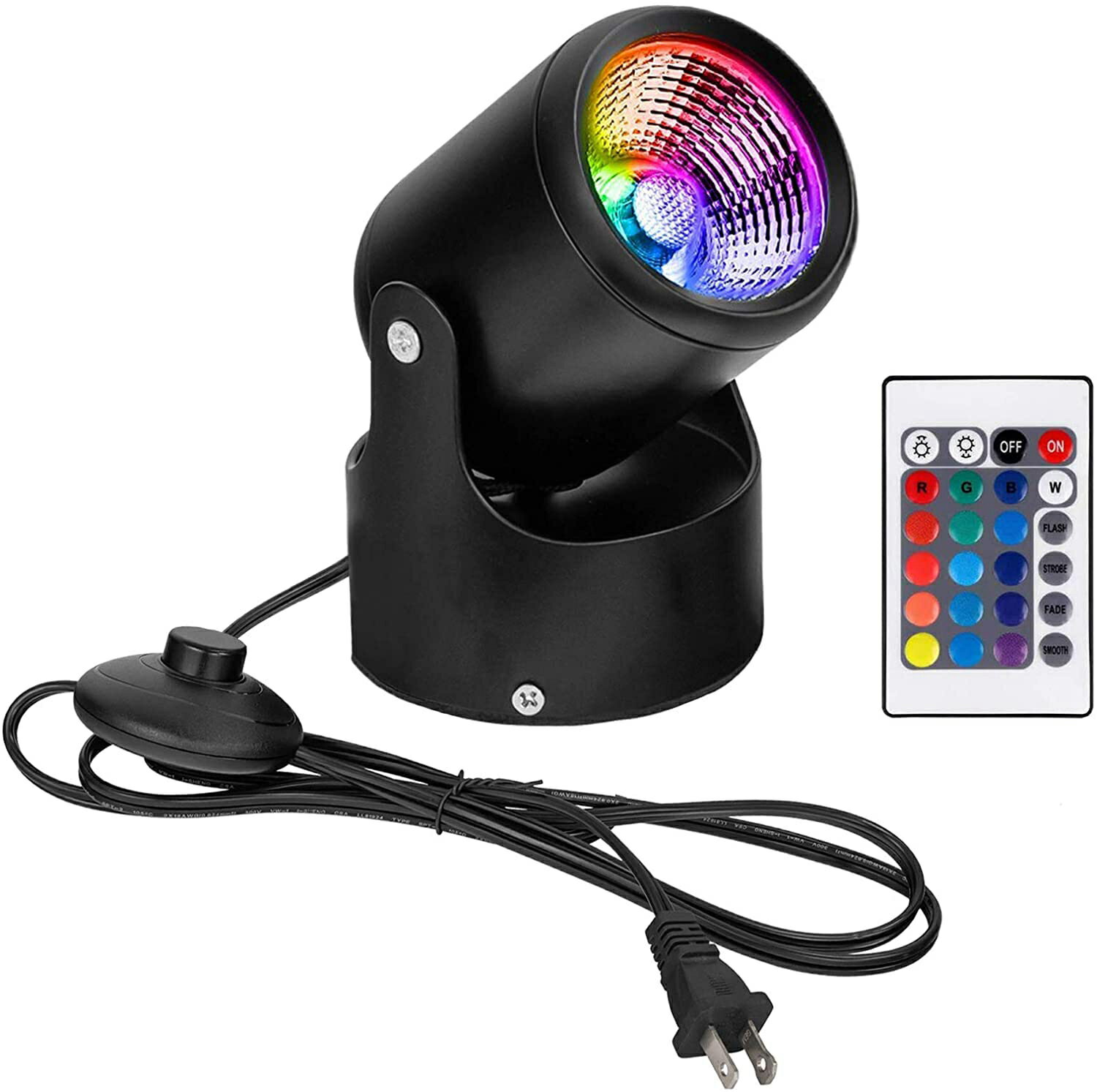 7W RGB コンセント式 フットスイッチ